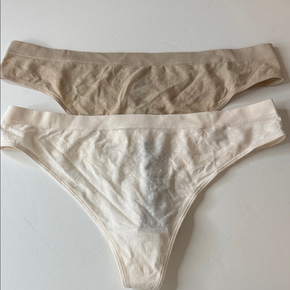 Lauren Ralph Lauren Thong Panties 2 Pairs Size XXL / 2XL / 9